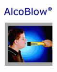 Alcoblow Handheld Breath Alcohol Tester Kit 011140k   breathalyzer
