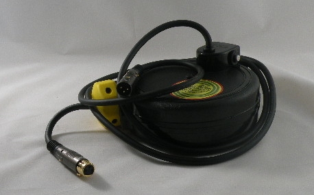 Retractable XLR Microphone Audio Cable Reel 10' foot by Lightcast