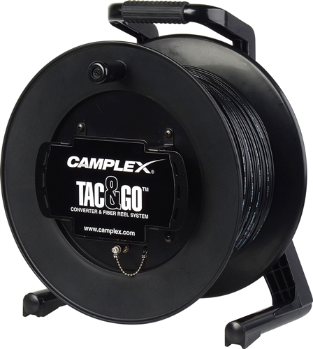 Camplex Tac-N-Go 1000 Foot HDMI Fiber Optic Converter / & Cable Reel CMX-TACNGO-HDMI