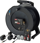 Camplex Tac-N-Go 3G SDI Fiber Optic Converter / Extender & 1000 Foot Cable Reel CMX-TACNGO-SDI