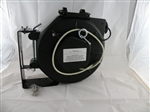retractable 15' 25' 50' 75' 90' foot retractable firewire  cable cord reel 25' foot by Lightcast - vertical mount